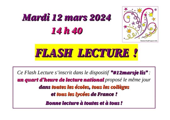Flash Lecture n° 8